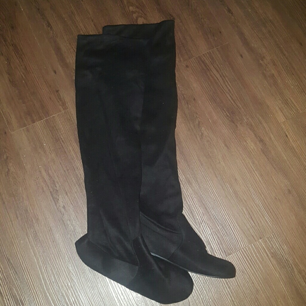 Sock over the knee boots